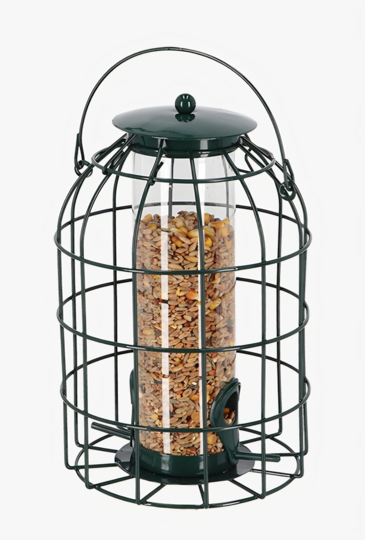 Selectieve voedersilo voor kleine vogels