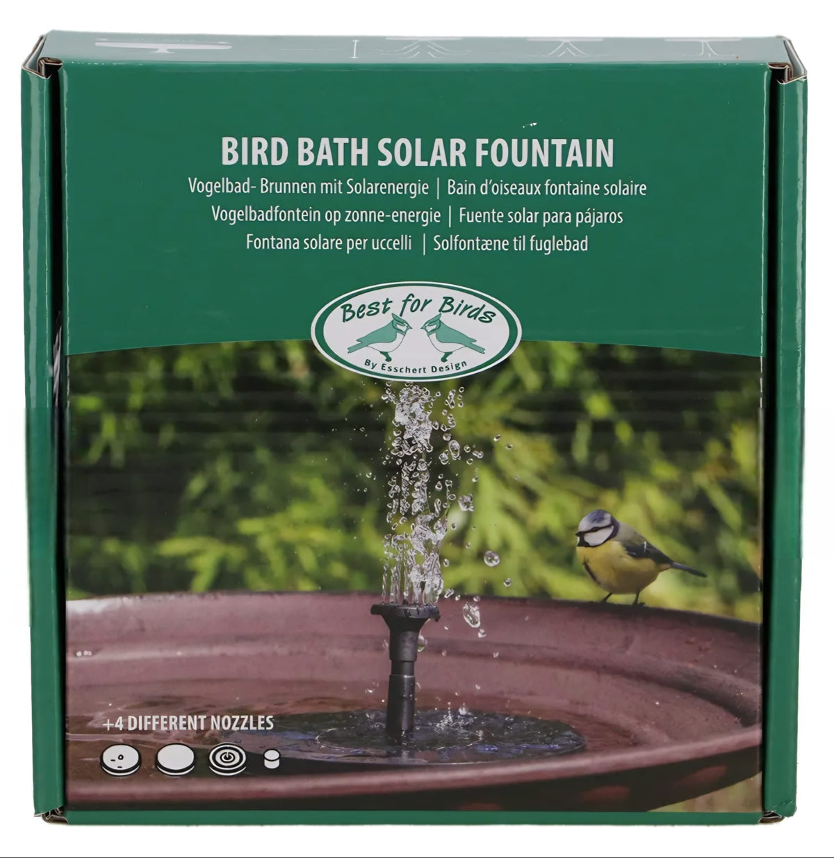 Vogelbad solar